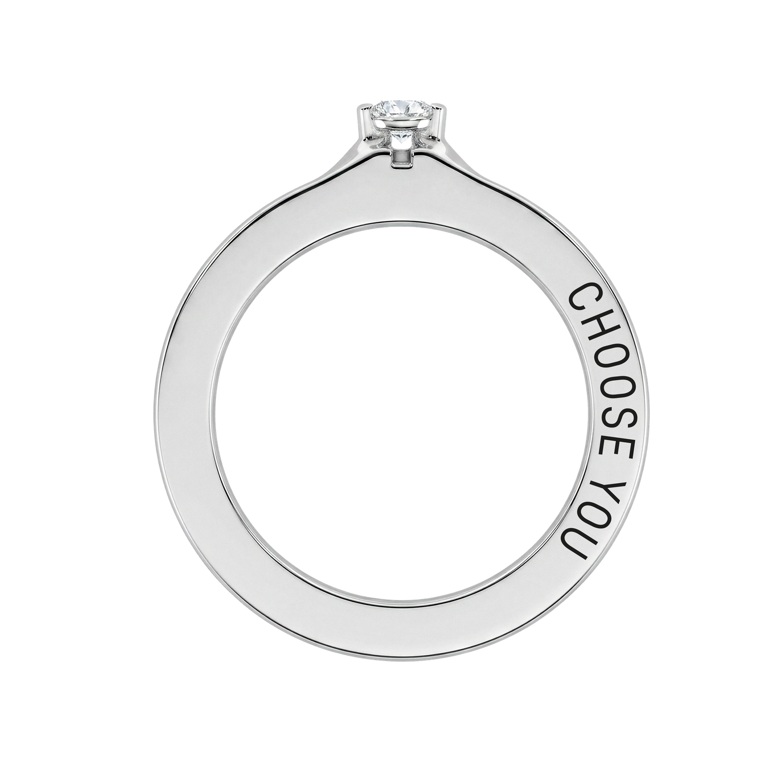 MIONA Ring mit Gravur CHOOSE YOU